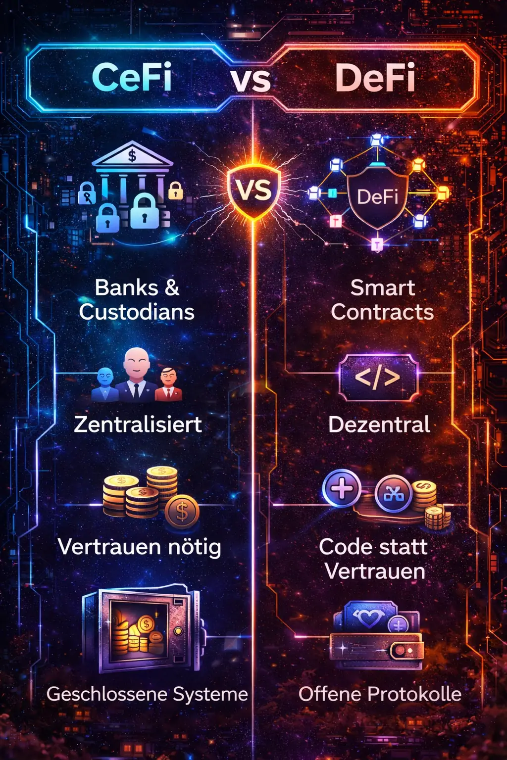 CeFi vs. DeFi