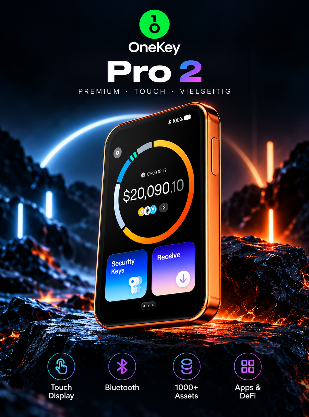 OneKey Pro 2 Hardware-Wallet